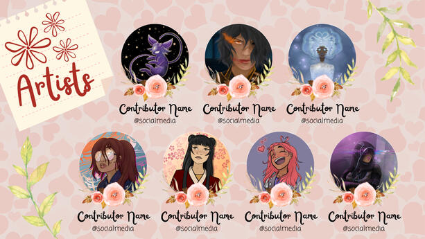 Bloom For You - Contributor Lineup